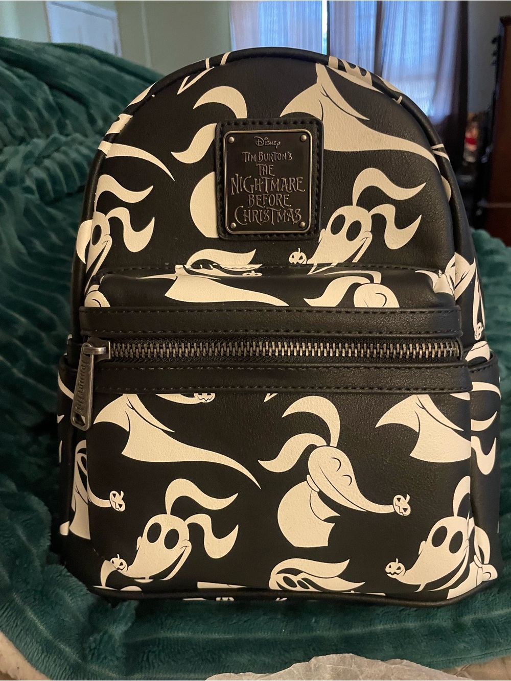 Disney The Nightmare Before Christmas Zero Mini Backpack - Black & White